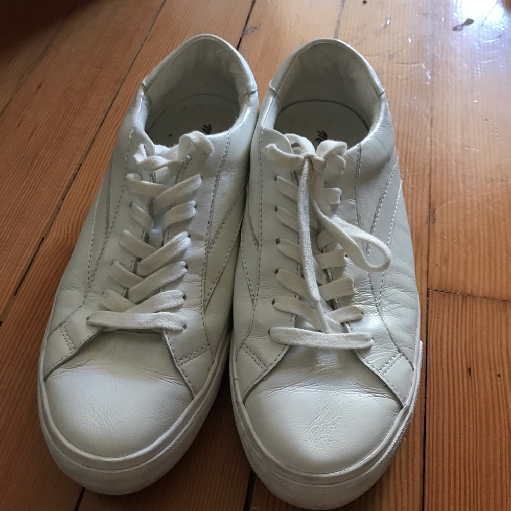Madewell White leather sneaker